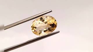 Natural Yellow Citrine Stone 485 Carat [upl. by Urissa]