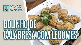 Bolinho de calabresa com legumes  Revista da Cidade 141019 [upl. by Ruella492]