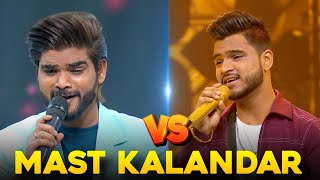 Mast Kalandar Salman Ali VS Vaivabh Gupta Performance Indian Idol 14 Reaction [upl. by Gow]