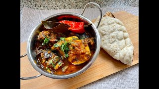 Aubergine curry  Curry daubergines  كاري الباذنجان  A delicious curry recipe for all to enjoy [upl. by Dolorita]