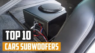 Top 10 Best Subwoofers for Cars in 2024  Expert Reviews Our Top Choices [upl. by Emsmus]