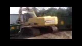 EXCAVATOR JOHN DEERE 690 ELC [upl. by Ahsircal]