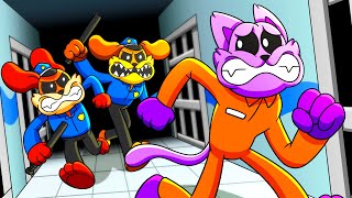 CATNAP GOES TO JAIL Cartoon Animation [upl. by Swan45]