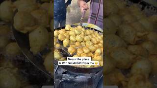 Best Methi na Gota  Gujarati Food  Indian Street Food shorts streetfood [upl. by Annaerdna]