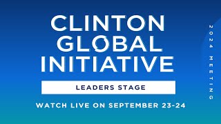 LIVE Addressing Access Disparities In Mental Health Care  Clinton Global 2024  Leaders Stage [upl. by Gittle521]