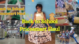 Family of 6  Back to School Pricesmart Haul  September 2024 Pricesmart Trinidad 🇹🇹 [upl. by Halima17]