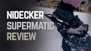 Nidecker Supermatic Bindings Review [upl. by Conah269]