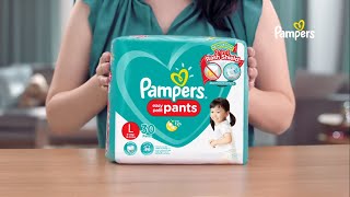 Choose NEW Pampers Pants with 2in1 Rash Shield [upl. by Yolanda]