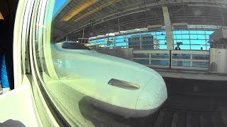 【車窓】東海道新幹線 のぞみ30号 新大阪 ⇒ 名古屋 進行右側 広角車窓動画 train window NOZOMI super express [upl. by Rodmann]