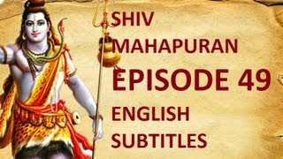 Shiv Mahapuran with English Subtitles  Shiv Mahapuran Episode 49 I Bhasmasur Vadh Mohini amp Krishna Darshan Avataar [upl. by Annauqaj]