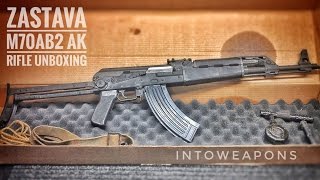 Century M70AB2 AK Rifle Unboxing amp Overview [upl. by Eneiluj339]