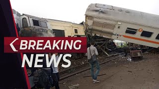 BREAKING NEWS  Tabrakan Kereta di Petak Stasiun CicalengkaHaurpugur Bandung [upl. by Conchita160]