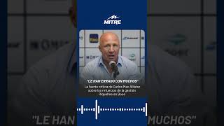 La fuerte crítica de Carlos Mac Allister sobre los refuerzos de la gestión Riquelme en Boca [upl. by Noramac91]