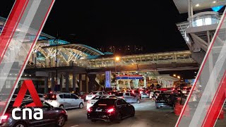 COVID19 Traffic at JB Sentral 2 hours before Malaysias travel restrictions kick in [upl. by Aerised]