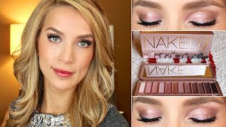 Naked 3 Urban Decay Makeup Tutorial  LeighAnnSays [upl. by Swigart]