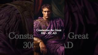 The First Christian Emperor  Constantine the Great 306  337 AD  Ancient Rome shorts history [upl. by Bradleigh123]