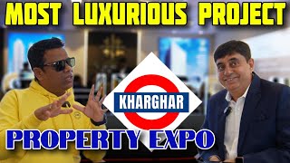 information of shreeji builders  most luxurious project of Kharghar Navi Mumbai  property expo [upl. by Annoled514]