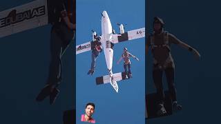 Beautifull skydiving ✈️dama900m skydiving shortvideo [upl. by Odelinda]