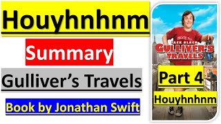 Gullivers Travels Summary of Houyhnhnm in UrduHindi  A Voyage to the Country of the Houyhnhnms [upl. by Joelly]