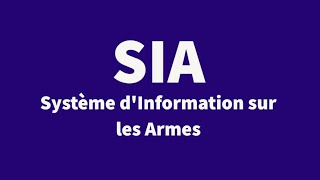 Le système SIA pour les tireurs sportif FFtir  Alain Delon Perquise  72 armes à feu saisies [upl. by Leamiba]