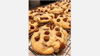 The most SOFT amp CHEWY chocolate chip cookies you will EVER make shorts [upl. by Nomla953]