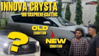 INNOVA CRYSTA  10H GRAPHENE COATING  DOMBIVALI E  INNOVA CRYSTA  VIRAL I [upl. by Kiona]