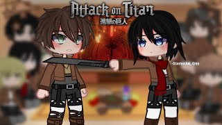 Past AOT react to future  Gacha react  GCRV [upl. by Shani618]