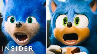 All The Sonic The Hedgehog Design Changes They Made For The Live Action Film  Pop Culture Decoded [upl. by Roxie]