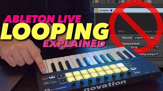 Ableton Live LOOPING EXPLAINED  Music Production Tutorial [upl. by Eatnad]