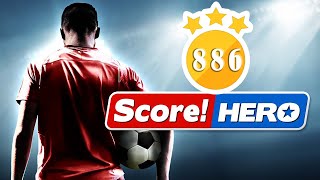 Score Hero  level 886  3 Stars [upl. by Zennas6]