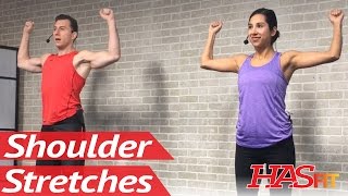 10 Min Shoulder Stretches amp Shoulder Pain Relief Exercises  Shoulder Stretching amp Mobility Stretch [upl. by Farland]