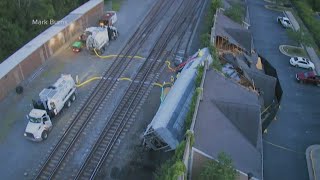 CSX admits freight train derailment in Fredericksburg was caused by human error [upl. by Harsho]