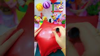 طريقه سهله للكتابه ع البالون 🎈اختراع shorts diy recycling craft art ideas fyp [upl. by Selinda189]