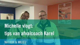 Michelle vlogt tips met afvalcoach Karel [upl. by Patience399]