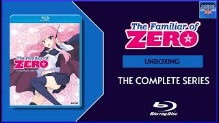 Unboxing The Familiar of Zero  Complete Series Season 1  4 BluRay US [upl. by Nygem]