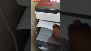 Konica Minolta print Quality pune 9921773324 [upl. by Nesto504]