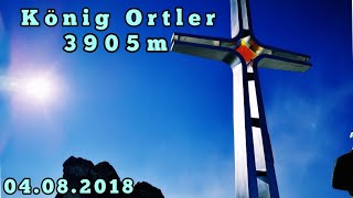 König Ortler 3905m via Payerhütte 04082018 SuldenSüdtirol [upl. by Calli]