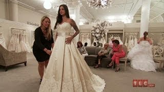 Wedding Dress Tips  Timeless Satin Ball Gown  Say Yes to the Dress [upl. by God]