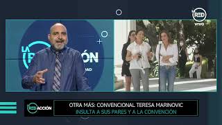 Otra más Convencional Teresa Marinovic insulta a sus pares y a la Convención [upl. by Eadwina89]