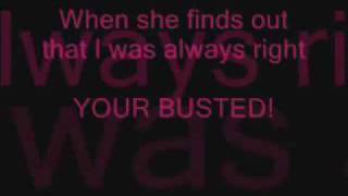 Busted Lyrics Vanessa and Candace [upl. by Minna]