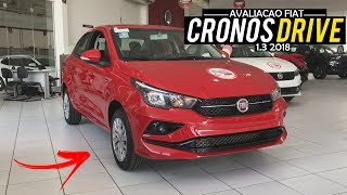 Avaliação  Novo Fiat Cronos Drive 13 2019  Curiosidade Automotiva® [upl. by Akirre420]