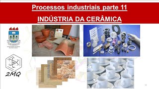 Cerâmicas  Processos industriais parte 11 [upl. by Ainoet]