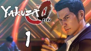 Lets Play Yakuza 0 Blind  1  Welcome To Kamurocho [upl. by Ivo577]