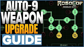 Auto 9 Weapon Upgrade Mini Game Guide For RoboCop Rogue City [upl. by Mikkanen]