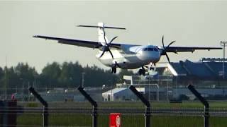 Plane Spotting  Lennart Meri Tallinn Airport 27092017 [upl. by Lewan765]