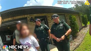 Bodycam Florida police arrest 11yearold for false kidnapping report [upl. by Katerina]