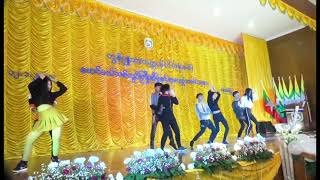 Dance with Desset Song  ကွန်ပျူတာတက္ကသိုလ်ဗန်းမော် [upl. by Lillith]