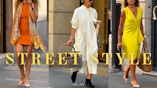 Fall 2024 Milan Street Style The Hottest Looks Boldest Trends and Best Dressed Fashionistas [upl. by Goggin]