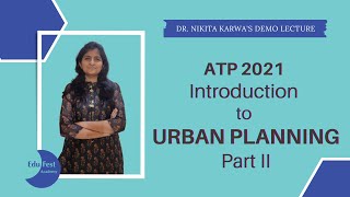 ATP 2021 Urban Planning Demo Lecture 2 [upl. by Odoric683]