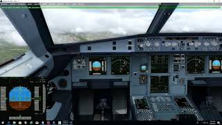 FSiPanel 2017 FSLabs A320 RNAV 02 in Kathmandu [upl. by Elwin]